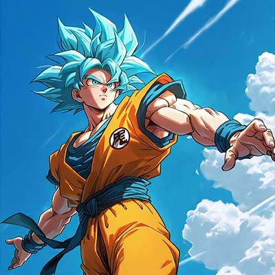 SUPER SAIYAJIN BLUE